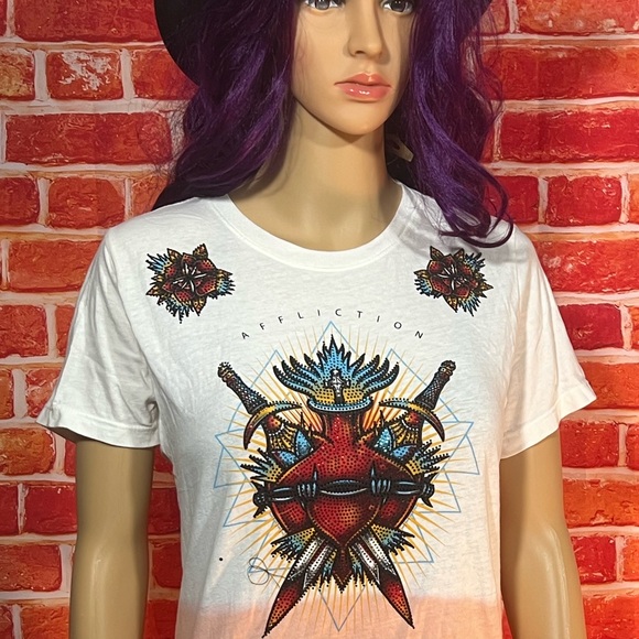 Affliction Women’s T-Shirt - Picture 10 of 11